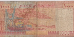 Banknote from Djibouti