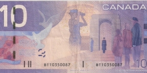 Banknote from Canada