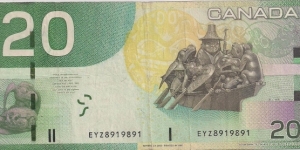 Banknote from Canada