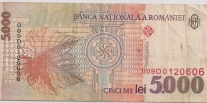 Banknote from Romania