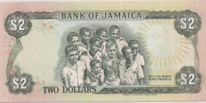 Banknote from Jamaica