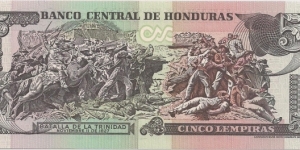 Banknote from Honduras