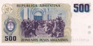 Banknote from Argentina