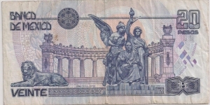 Banknote from Mexico