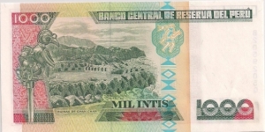 Banknote from Peru