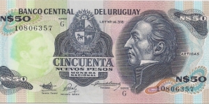 50 Pesos Banknote