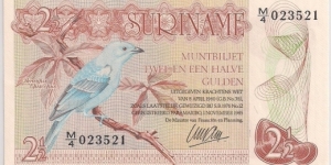 2.50 Gulden
(2.1/2) Banknote