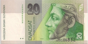 20 KORUN Banknote