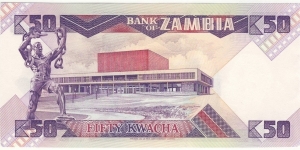 Banknote from Zambia