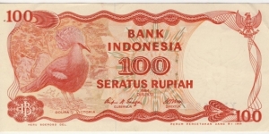 100 Rupiah Banknote