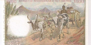 Banknote from Madagascar