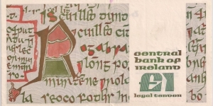 Banknote from Ireland