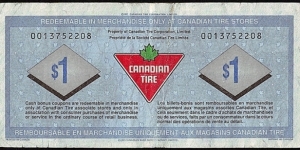 Banknote from Canada