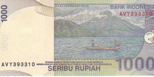 Banknote from Indonesia