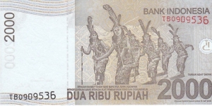 Banknote from Indonesia