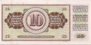 Banknote from Yugoslavia