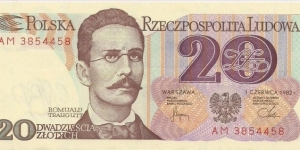 20 ZLOTY Banknote