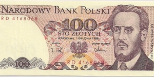 100 ZLOTY Banknote