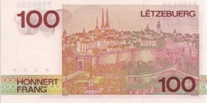 Banknote from Luxembourg