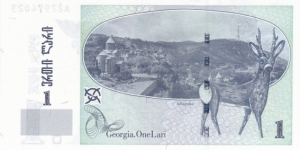 Banknote from Georgia