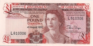1 Pound Banknote