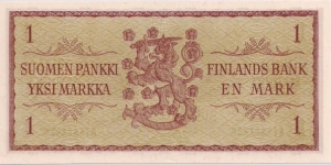 Banknote from Finland