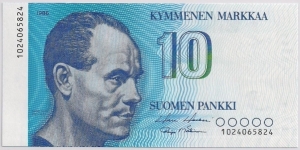 10 MARKKAA Banknote