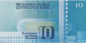 Banknote from Finland