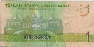 Banknote from Turkmenistan