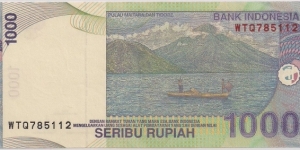 Banknote from Indonesia