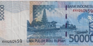 Banknote from Indonesia