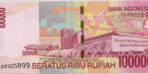 Banknote from Indonesia