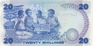 Banknote from Kenya