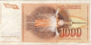 Banknote from Yugoslavia