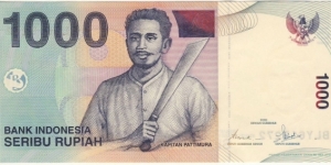 1000 Rupiah Banknote