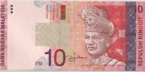 10 RINGGIT Banknote