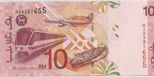 Banknote from Malaysia