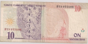 Banknote from Turkey