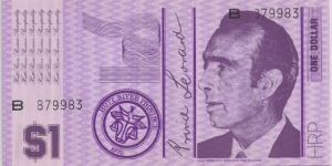 Hutt River Province 1 Dollar Banknote