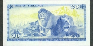 Banknote from Kenya