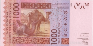 Banknote from Niger