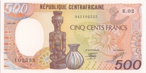 500 Francs Banknote