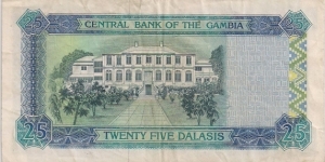 Banknote from Gambia