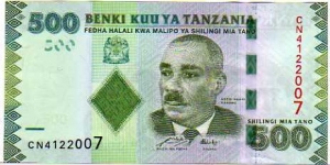 500 Shillings__pk# New__(2011) Banknote