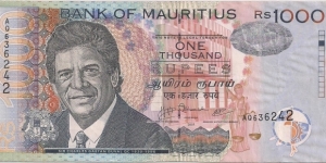 1000 Rupees Banknote