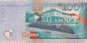 Banknote from Mauritius