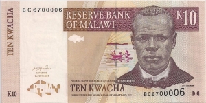 10 KWACHA Banknote