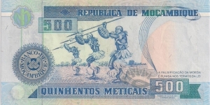 Banknote from Mozambique