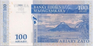 Banknote from Madagascar