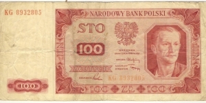 100 Zloty(1948) Banknote